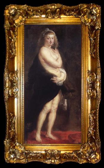 framed  Peter Paul Rubens The little fur, ta009-2